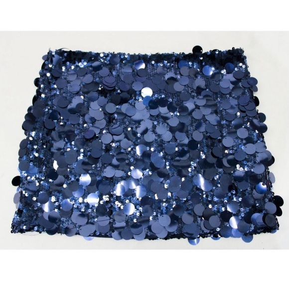 Edikted Sabina Low-Rise Sequin Mini Skirt - Picture 1 of 3